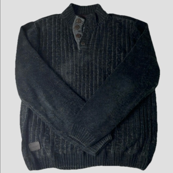 Point Zero Other - Point Zero Men’s Sweater Black Size XL